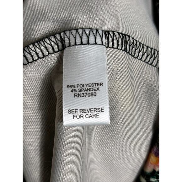 Cato Velvet Peasant Blouse 18/20W Black Pink Rose Floral Cottage Core Coquette - Picture 4 of 7